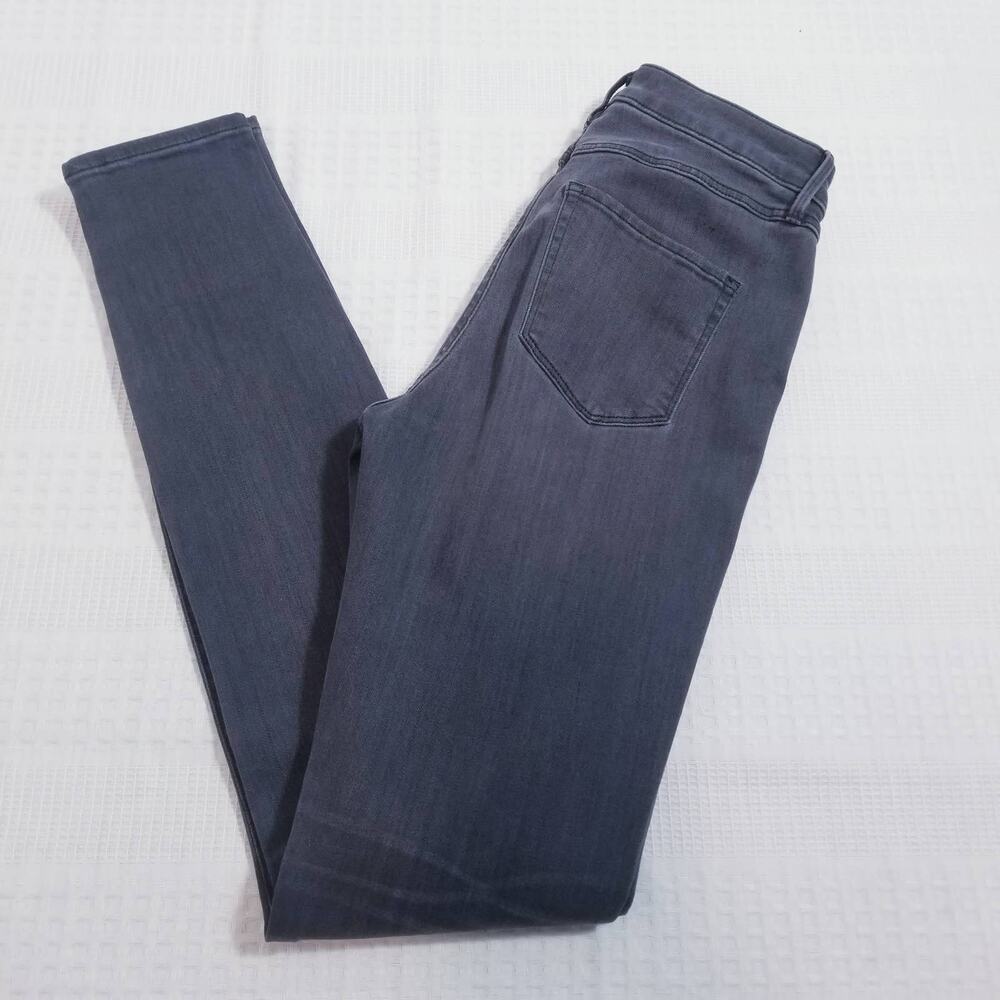 3x1 W3 Skinny Black Denim Mid Rise - Picture 2 of 11